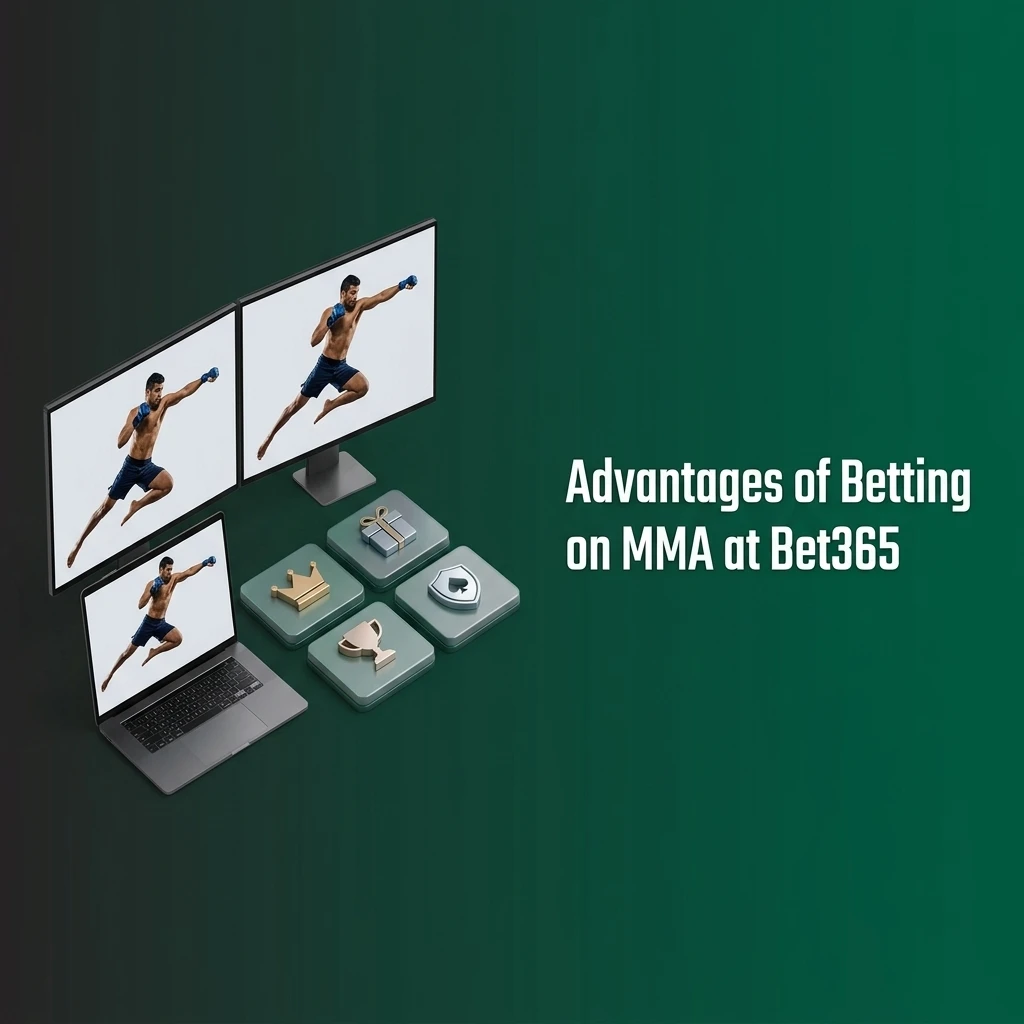 Bet365 MMA betting advantages including live in-play markets, UFC odds, cash out, UPI payments, and bet builder features