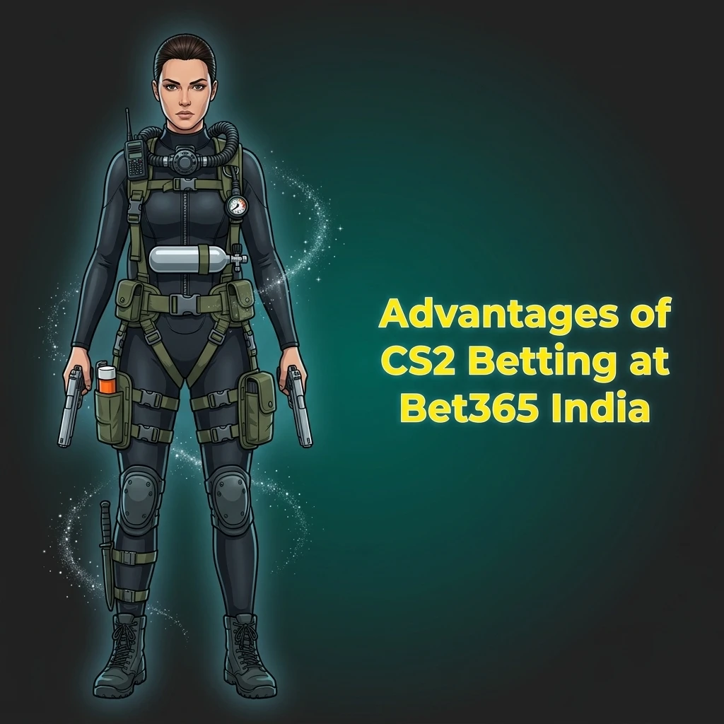 Bet365 India CS2 betting advantages including welcome bonus, UPI payments, competitive odds, and mobile app features