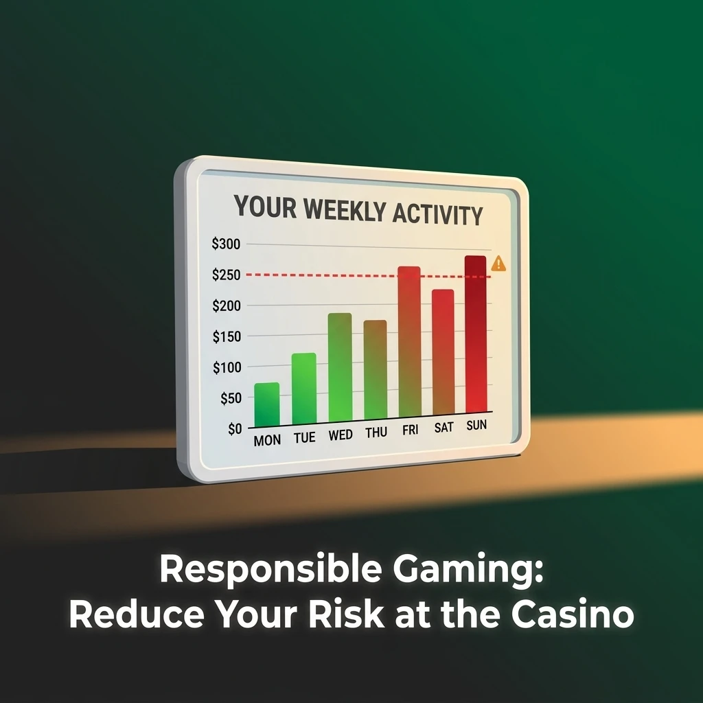 Responsible gaming tips for casino players: set budgets, use deposit limits, take breaks, and seek help if needed.