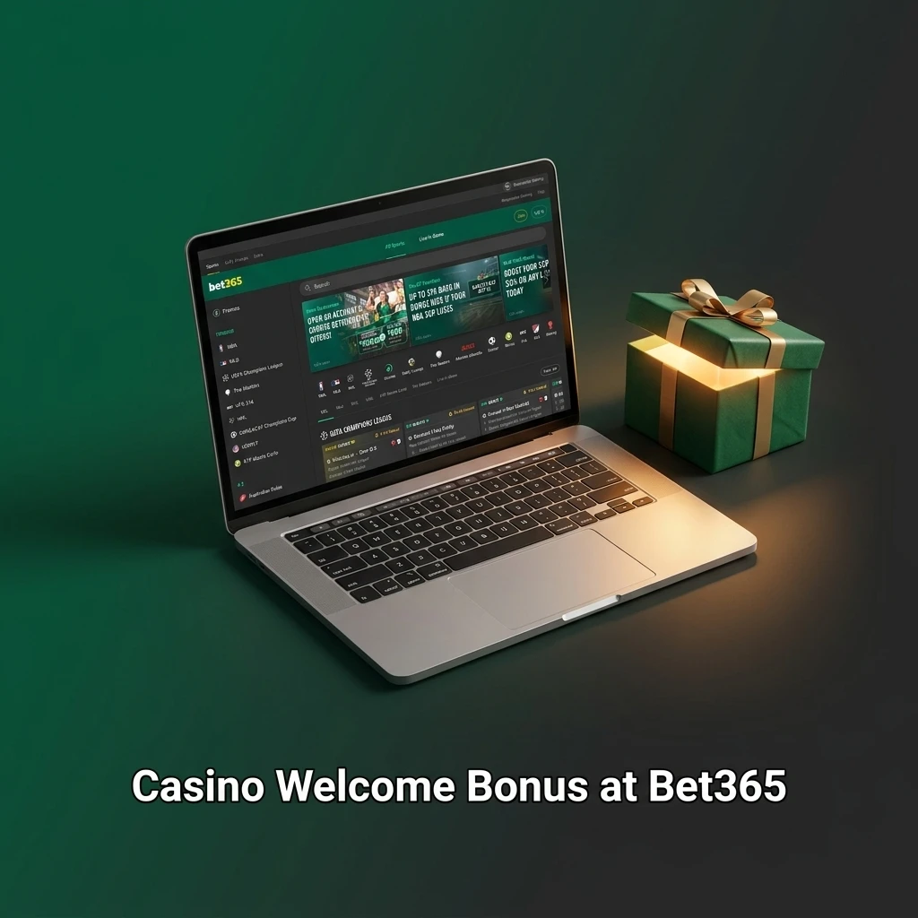 Bet365 casino welcome bonus India offering 15% deposit bonus up to INR 4,000 for new players on live casino games