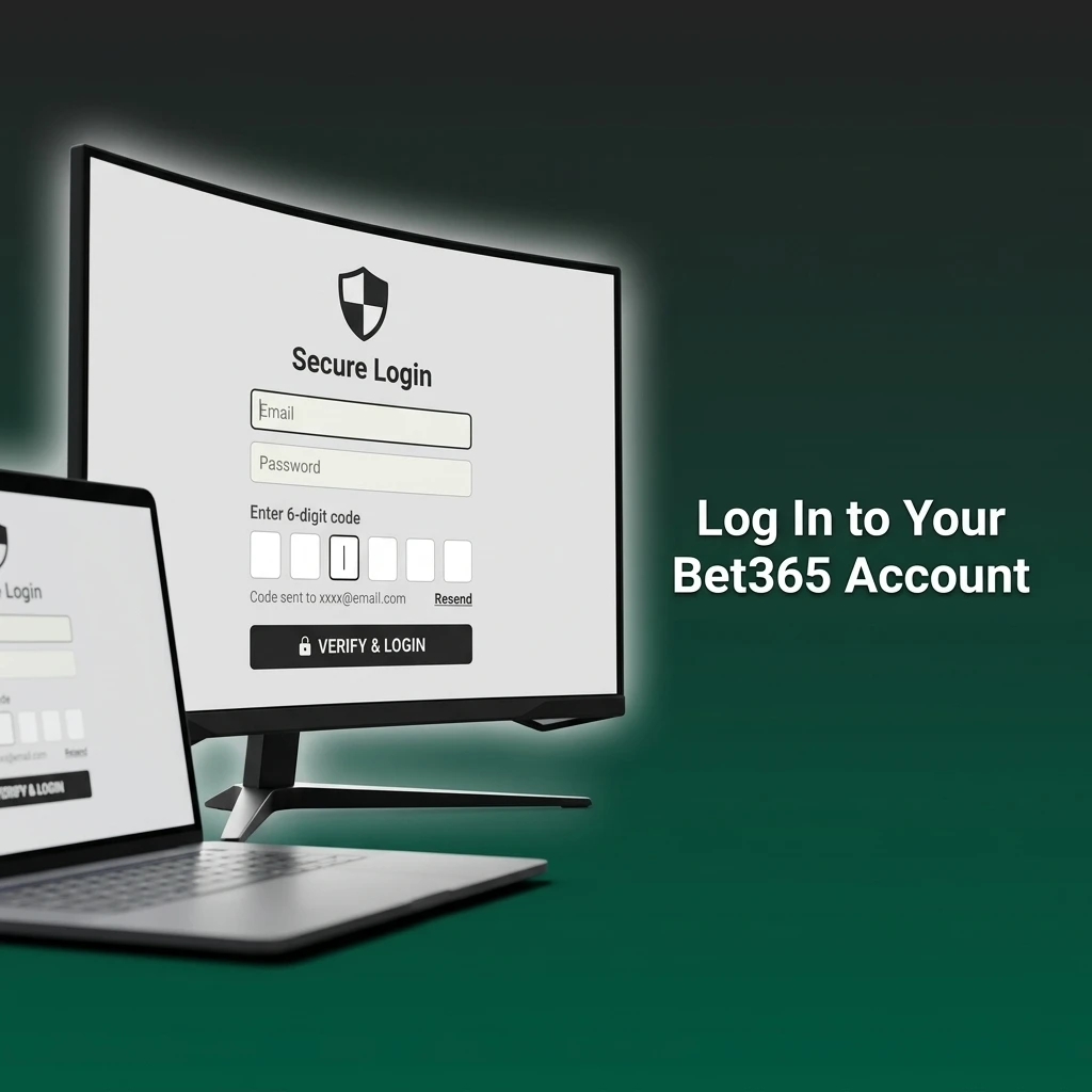 Step-by-step guide to log in to your Bet365 account using email and password on a secure login panel