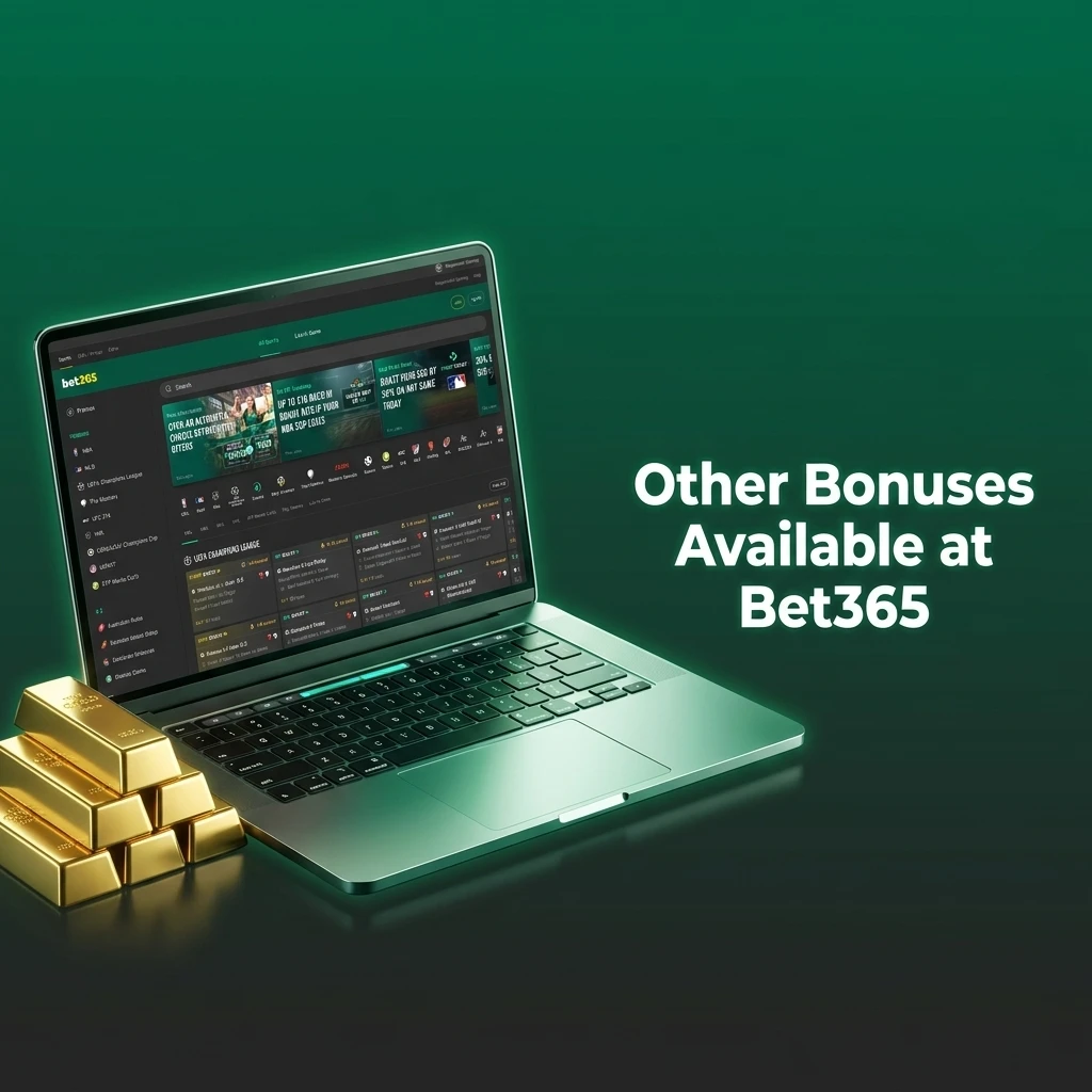 Bet365 ongoing promotions including accumulator bonus, in-play offers, casino welcome package and loyalty rewards programme