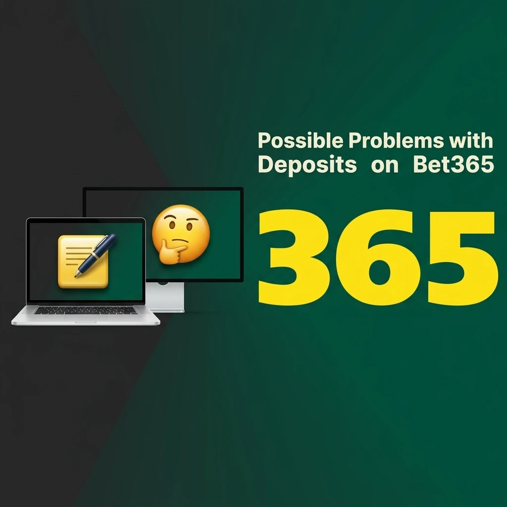 Bet365 deposit problems including declined payments, verification issues, and funds not reflecting in account balance