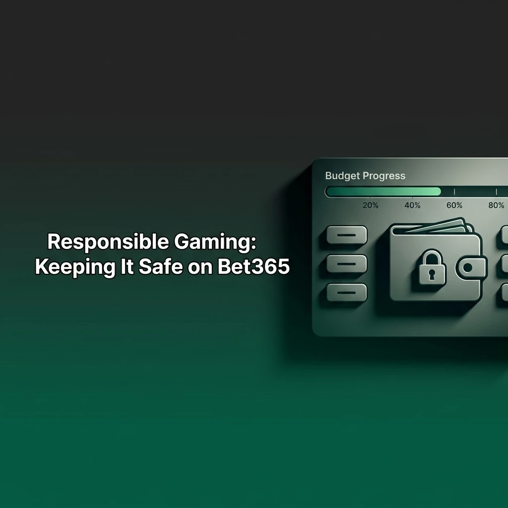 Responsible gaming tips for Bet365 including budget limits, deposit caps, and support resources for safe online casino play
