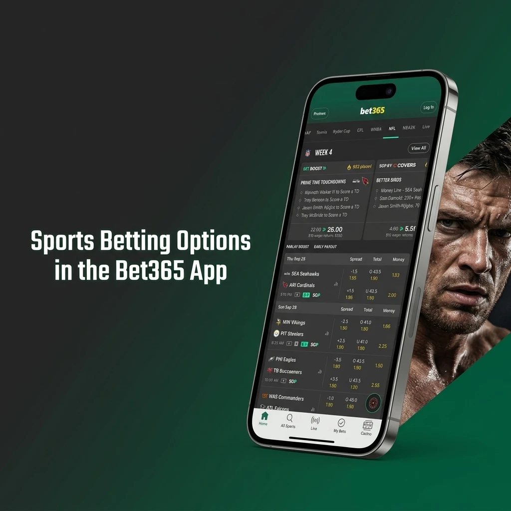 Bet365 app sports betting options including cricket, kabaddi, football, tennis, basketball, and eSports for Indian players
