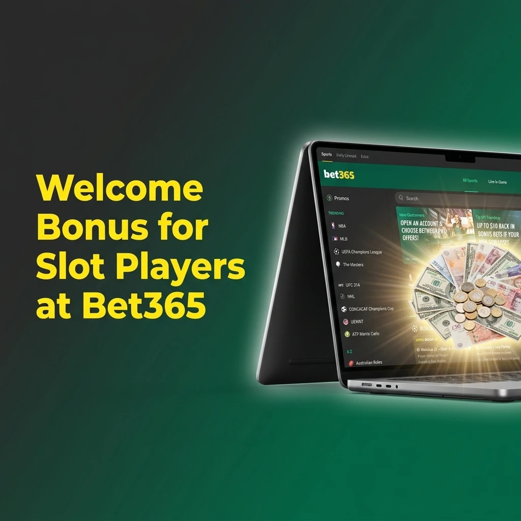 Bet365 welcome bonus for slot players offering 15% up to ₹4,000 plus reload cashback and loyalty rewards